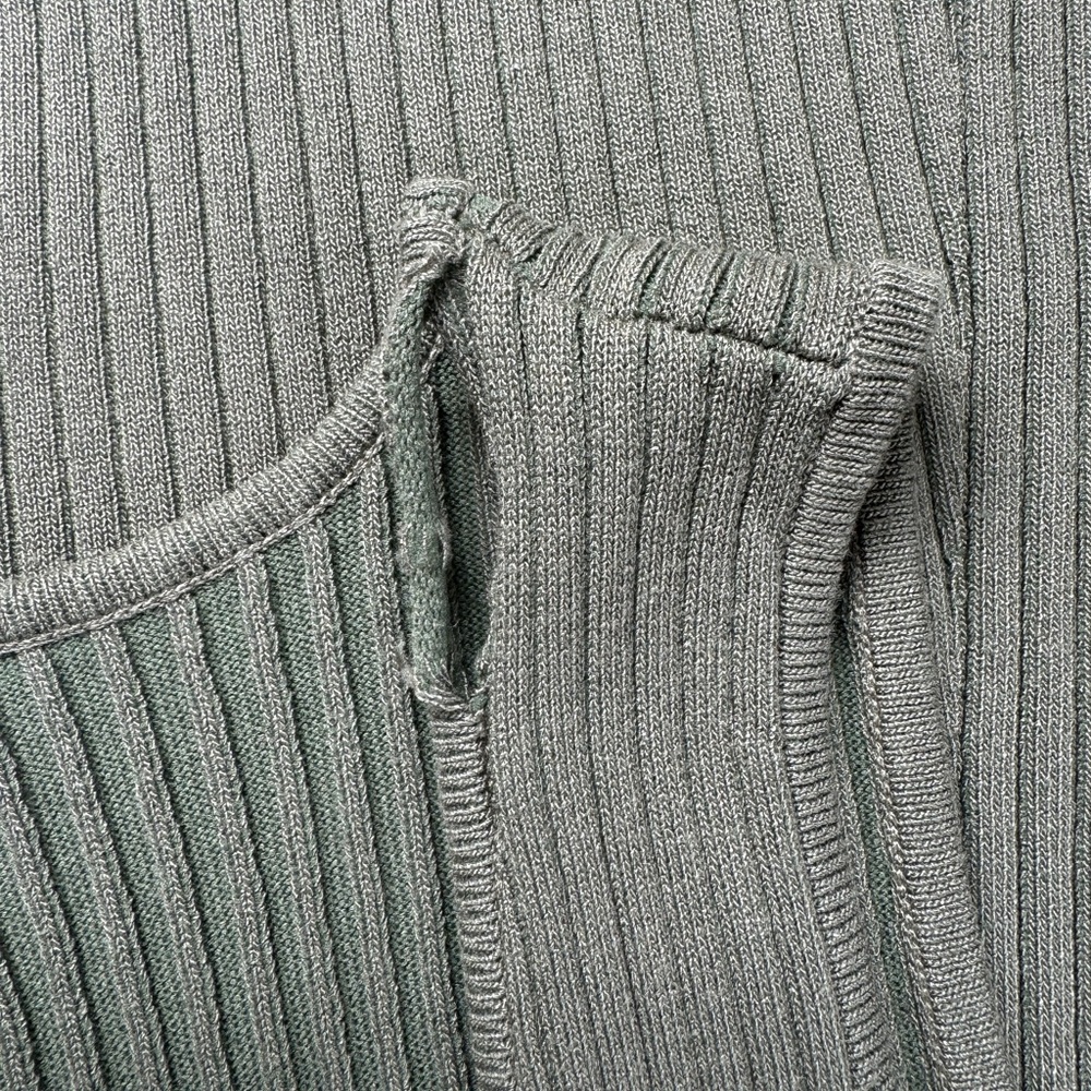 Mod Ref Green Ribbed Midi-Dress - Picture 6 of 6
